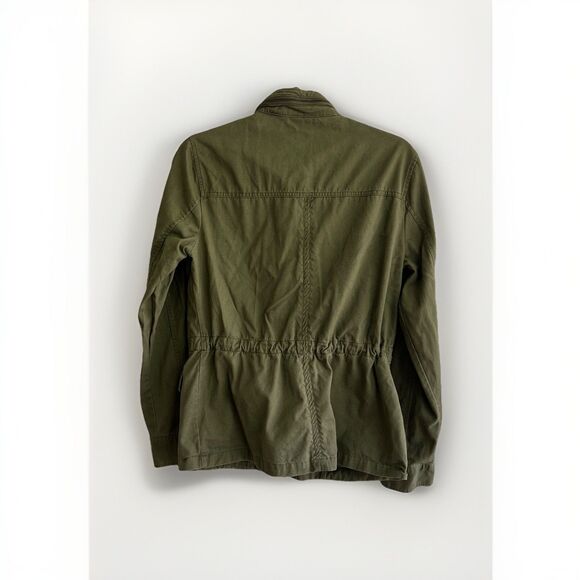 Womans Ashley By 26 International Utility Collection Green Medium Utility Jacket - Picture 5 of 5